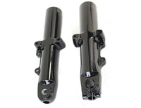 HARLEY Black 49mm Lower Fork Slider Set Fits 2014-UP FLT,   2014-UP FLTR,   2014-UP FLHX,   2014-UP