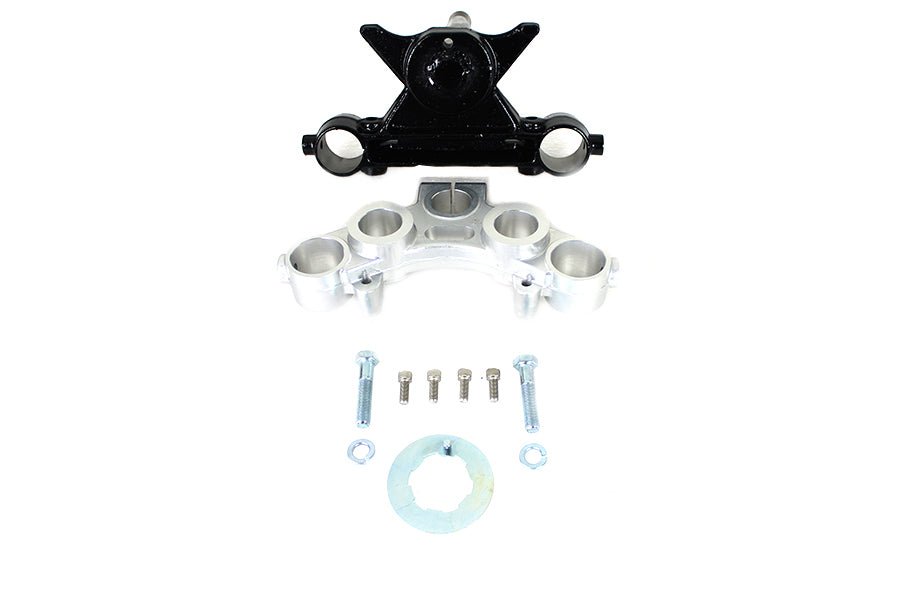 HARLEY Fork Triple Tree Assembly Fits 1973-1977 XL, 35mm fork tubes