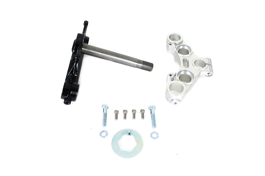 HARLEY Fork Triple Tree Assembly Fits 1973-1977 XL, 35mm fork tubes