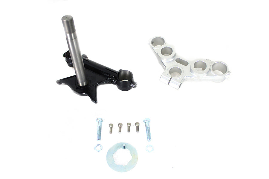 HARLEY Fork Triple Tree Assembly Fits 1973-1977 XL, 35mm fork tubes