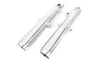 HARLEY 41mm Glide Fork Slider Set Polished Fits 1949-1968 FL,