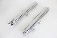 HARLEY 41mm Glide Fork Slider Set Polished Fits 1949-1968 FL,