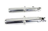 HARLEY 41mm Glide Fork Slider Set Polished Fits 1969-1971 FL,