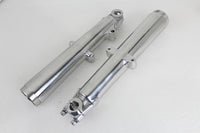 HARLEY 41mm Glide Fork Slider Set Polished Fits 1969-1971 FL,