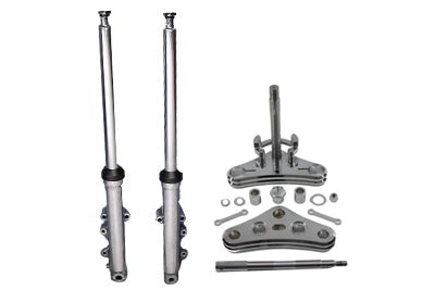HARLEY 41mm Narrow Fork Assembly Dual Disc Fits 1984-2003 XL,   1991-2003 FXD,   1984-1994 FXR,