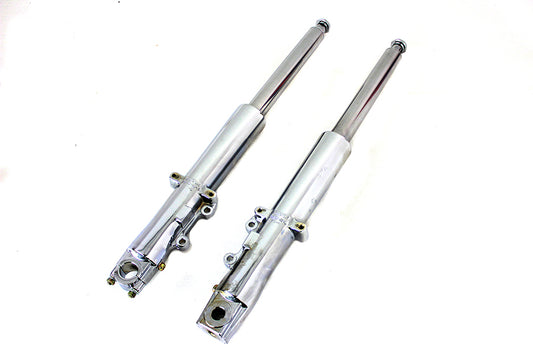 HARLEY 41mm Fork Slider Assembly Chrome Fits 2002-2013 FLHR,   2002-2013 FLHRC,