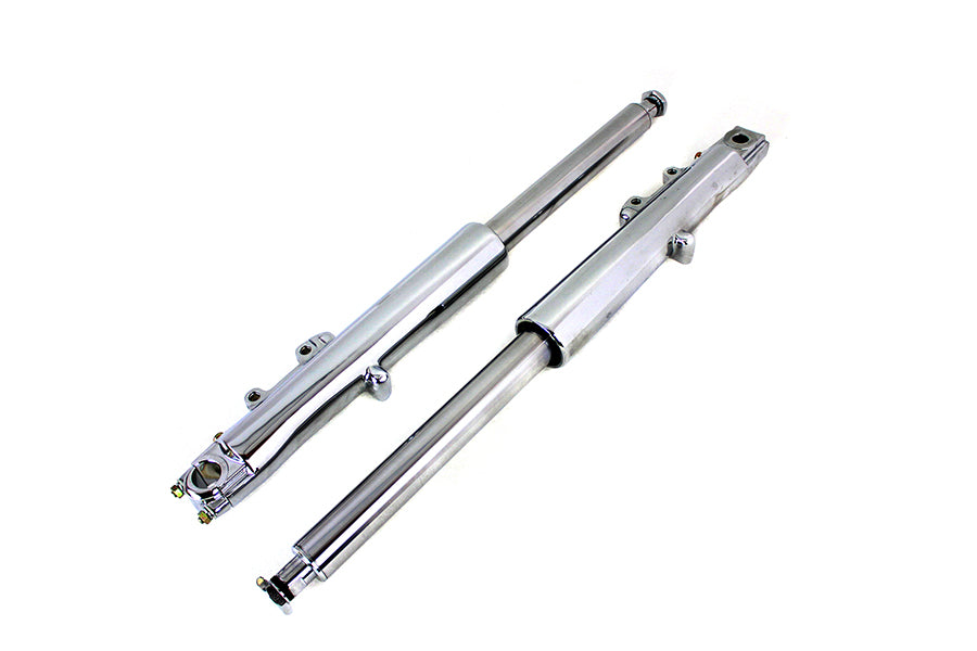 HARLEY 41mm Fork Slider Assembly Chrome Fits 2002-2013 FLHR,   2002-2013 FLHRC,