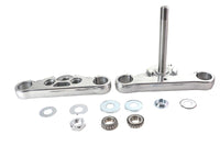 HARLEY FXDWG Fork Triple Tree Set Polished Fits 2008-2017 FXDWG,