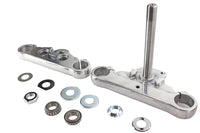 HARLEY FXDWG Fork Triple Tree Set Polished Fits 2008-2017 FXDWG,