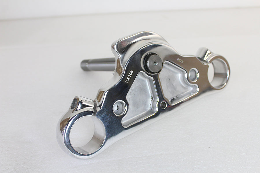 HARLEY FXDWG Lower Triple Tree Polished Fits 2008-2017 FXDWG,   2012-2012 FXDWG96,   2012-2017 FXDWG