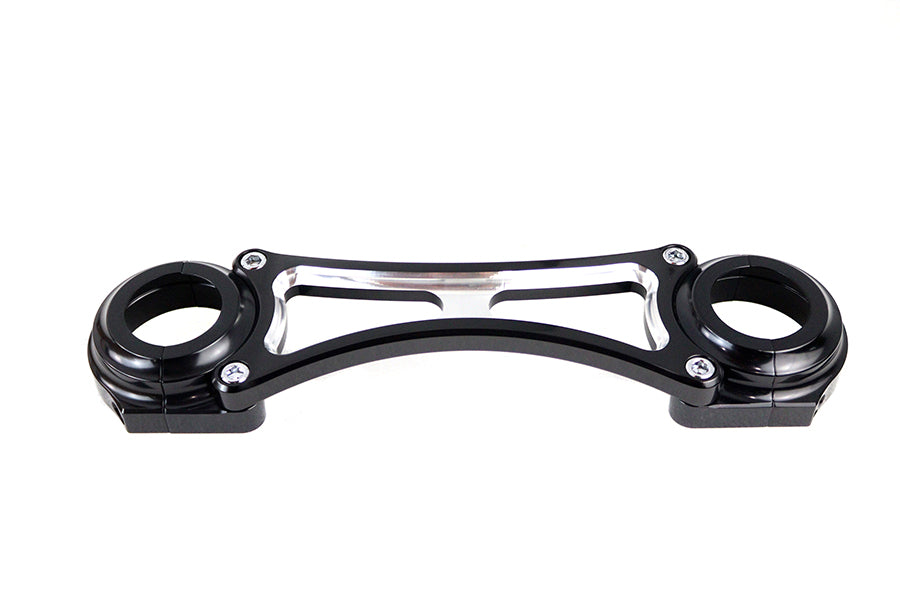 HARLEY 41mm Black Front Fork Brace Fits 2000-2013 FXST,   1999-2005 FXDWG,