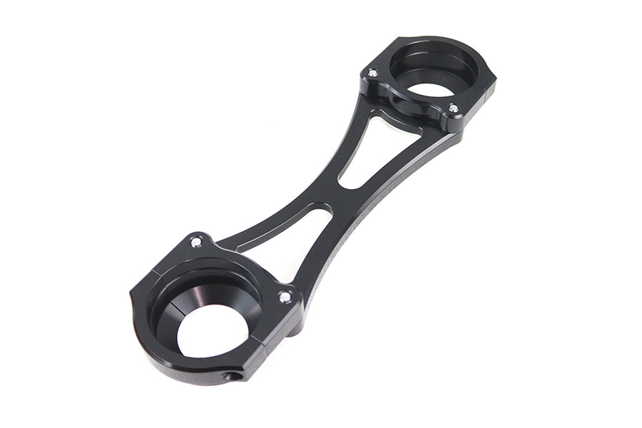 HARLEY 41mm Black Front Fork Brace Fits 2000-2013 FXST,   1999-2005 FXDWG,