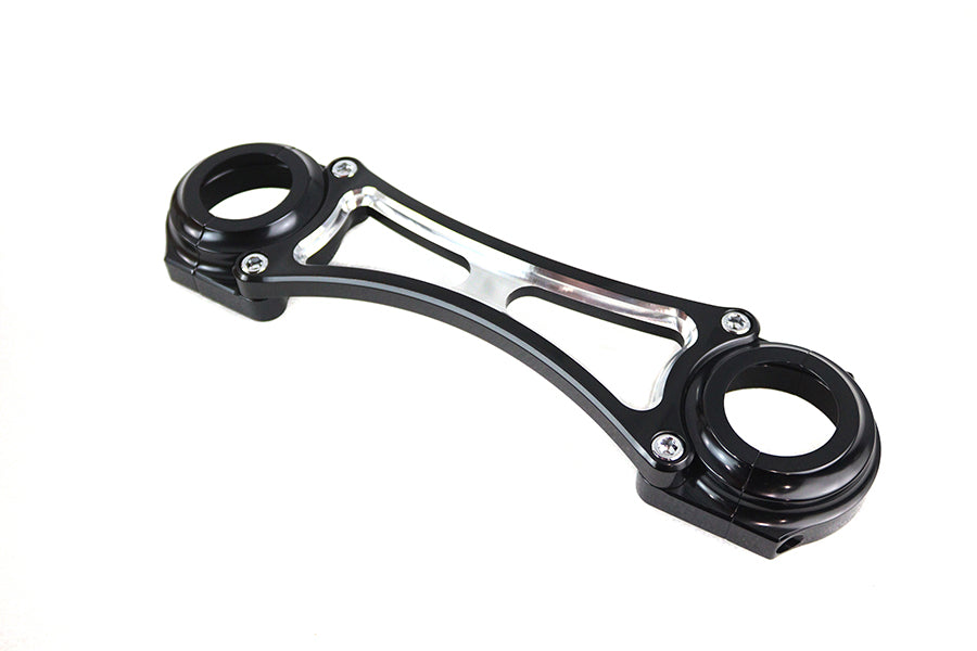HARLEY 41mm Black Front Fork Brace Fits 2000-2013 FXST,   1999-2005 FXDWG,
