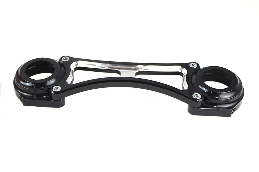HARLEY 41mm Black Front Fork Brace Fits 2000-2013 FXST,   1999-2005 FXDWG,