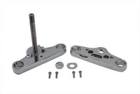HARLEY Triple Tree Set Chrome Fits 1980-1983 FXWG,   1984-1999 FXST,   1971-1984 FX,   1984-1984 FL,