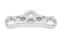 HARLEY FXD Chrome Top Triple Tree Fits 2008-2017 FXD,   2008-2017 FXDC,   2013-2017 FXDB,