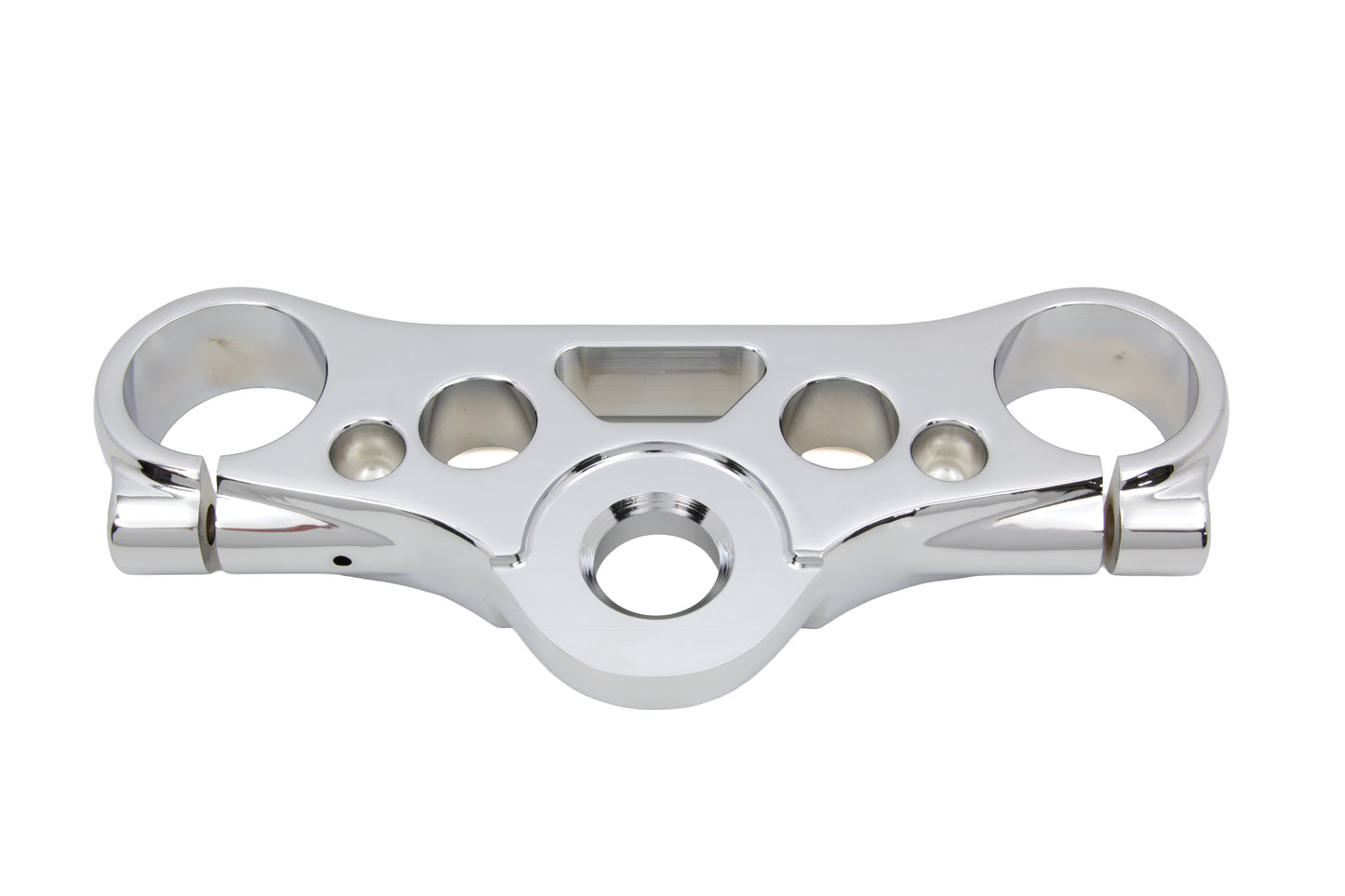 HARLEY FXD Chrome Top Triple Tree Fits 2008-2017 FXD,   2008-2017 FXDC,   2013-2017 FXDB,