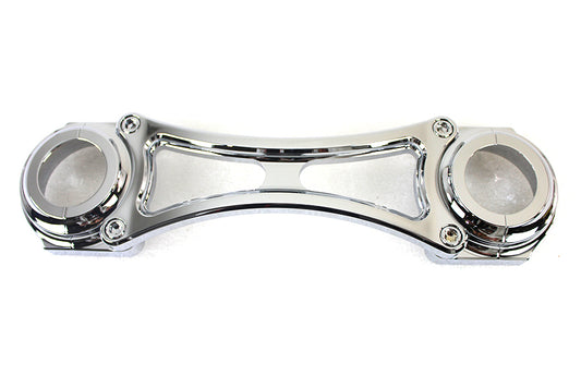 HARLEY 41mm Chrome Front Fork Brace Fits 2000-2013 FXST,   1999-2005 FXDWG,