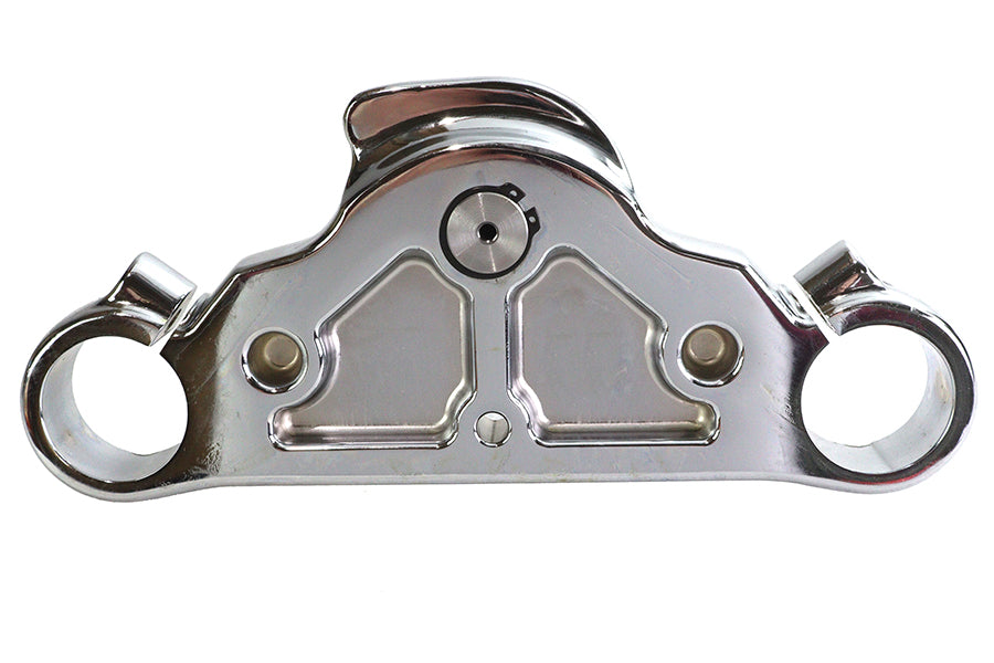 HARLEY FXDWG Lower Triple Tree Chrome Fits 2008-2017 FXDWG,   2012-2012 FXDWG96,   2012-2017 FXDWG10