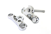 HARLEY FXDWG 49mm Triple Tree Set Chrome Fits 2006-2007 FXDWG,