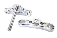 HARLEY FXDWG 49mm Triple Tree Set Chrome Fits 2006-2007 FXDWG,