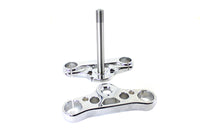 HARLEY FXDWG 49mm Triple Tree Set Chrome Fits 2006-2007 FXDWG,