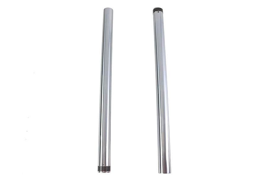 HARLEY Hard Chrome 49mm Fork Tube Set 2 inch Over Stock Fits 2006-2017 FXDWG,
