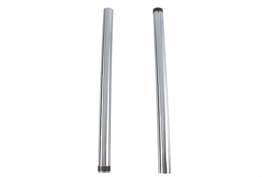 HARLEY Hard Chrome 49mm Fork Tube Set 2 inch Over Stock Fits 2006-2017 FXDWG,