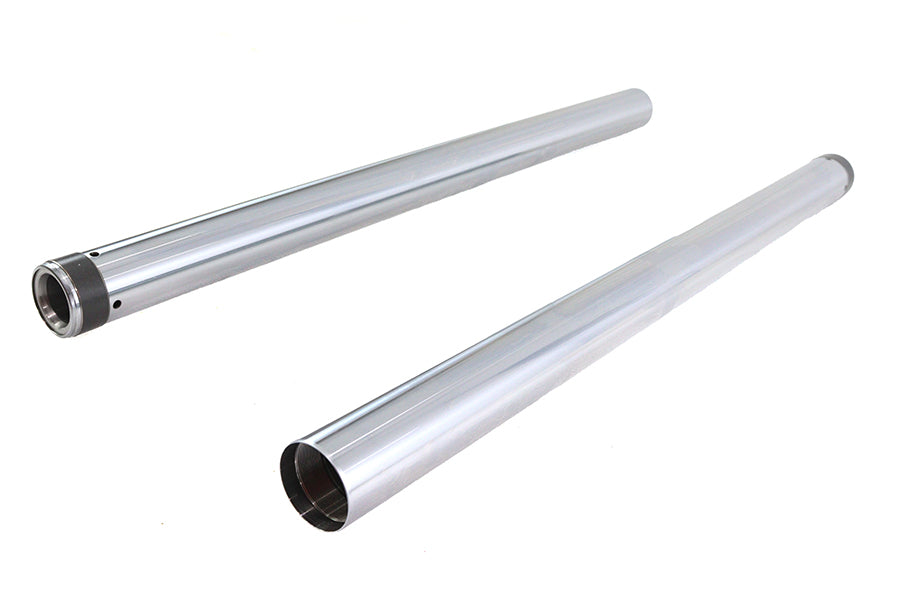 HARLEY Hard Chrome 49mm Fork Tube Set 2 inch Over Stock Fits 2006-2017 FXDWG,