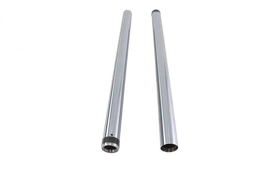 HARLEY Hard Chrome 49mm Fork Tube Set 4 inch Over Stock Fits 2006-2017 FXDWG,