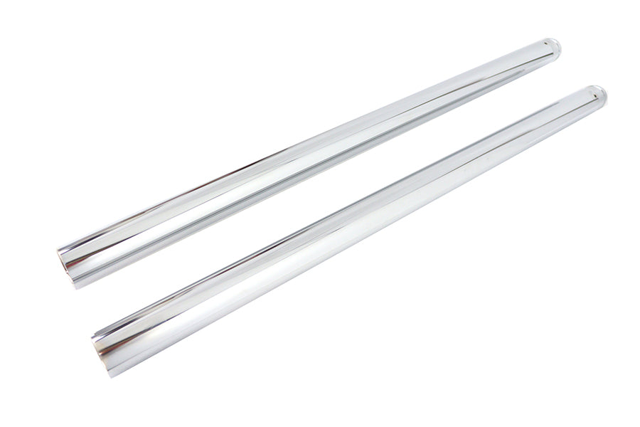 HARLEY Hard Chrome 49mm Fork Tube Set 6 inch Over Stock Fits 2006-2017 FXDWG,   2006-2017 FXD,