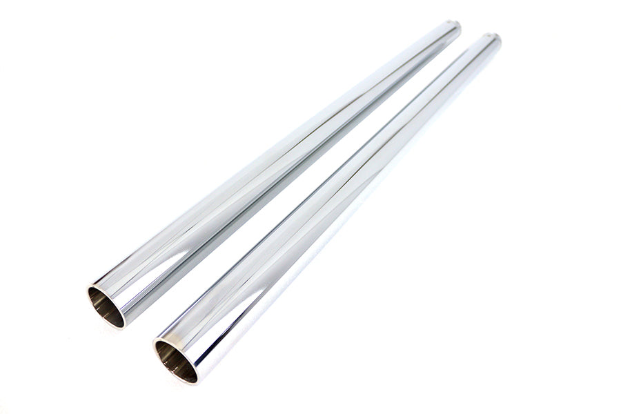 HARLEY Hard Chrome 49mm Fork Tube Set 6 inch Over Stock Fits 2006-2017 FXDWG,   2006-2017 FXD,