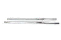 HARLEY Hard Chrome 49mm Fork Tube Set 6 inch Over Stock Fits 2006-2017 FXDWG,   2006-2017 FXD,