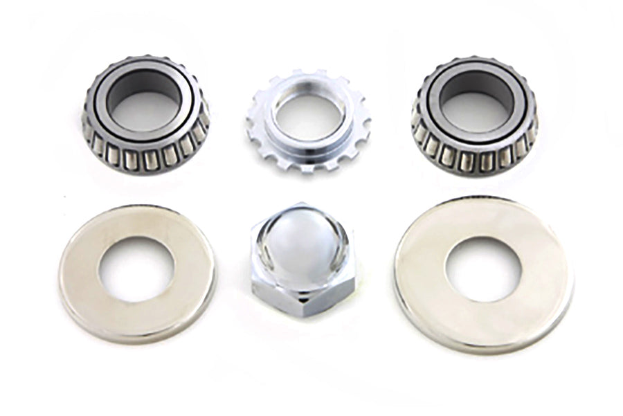 HARLEY Obere Gabelbrückenmutter-Kit passend für 1960-1994 FL, 1984-1999 FXST, 1986-1999 FLST, 0- Custom, Ap