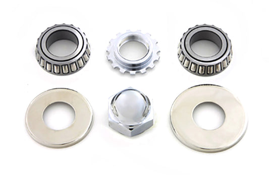 HARLEY Top Fork Stem Nut Kit Fits 1960-1994 FL,   1984-1999 FXST,   1986-1999 FLST,   0-  Custom, Ap