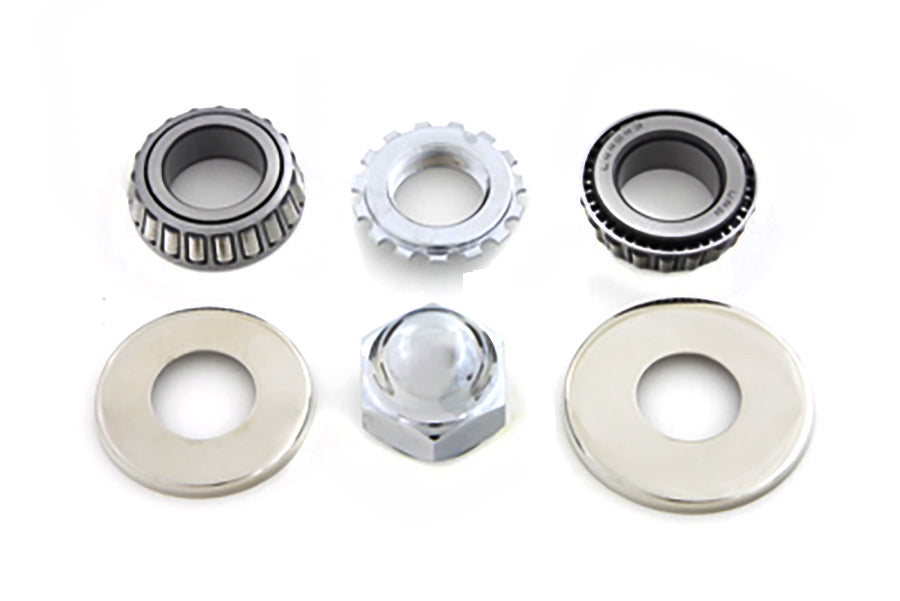 HARLEY Obere Gabelbrückenmutter-Kit passend für 1960-1994 FL, 1984-1999 FXST, 1986-1999 FLST, 0- Custom, Ap