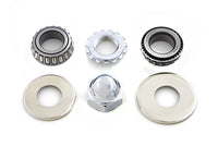 HARLEY Obere Gabelbrückenmutter-Kit passend für 1960-1994 FL, 1984-1999 FXST, 1986-1999 FLST, 0- Custom, Ap