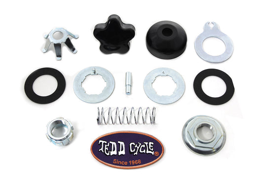 HARLEY Black Fork Damper Kit Fits 1949-1959 FL,   1958-1973 G,