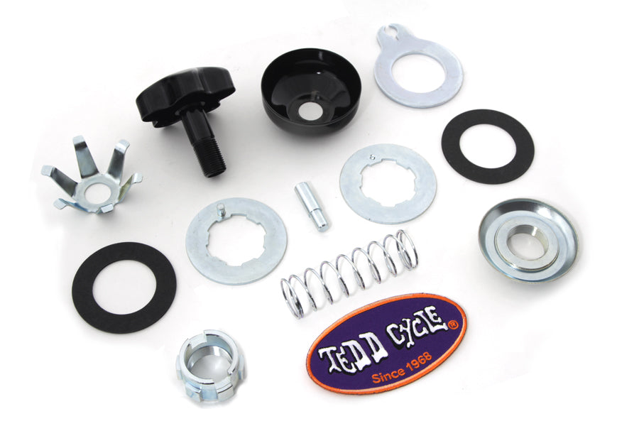 HARLEY Black Fork Damper Kit passend für 1949-1959 FL,   1958-1973 G,