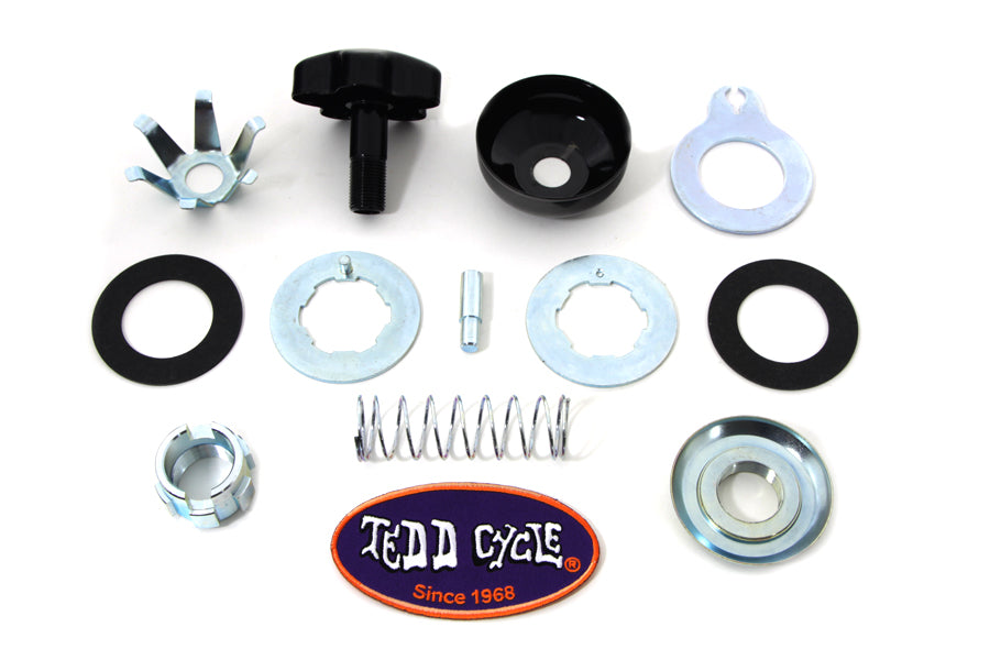 HARLEY Black Fork Damper Kit passend für 1949-1959 FL,   1958-1973 G,