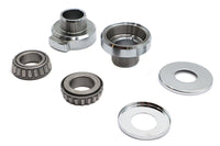 HARLEY Chrom Gabelbrücken-Kit mit Anschlägen, passend für 1986-1999 FXST, 1949-1984 FL, 1971-1984 FX,