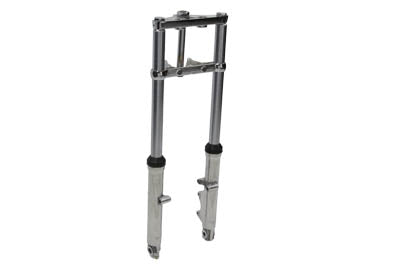 HARLEY Fork Assembly with Polished Sliders 12 inch Over Stock Fits 1984-1999 FXST,