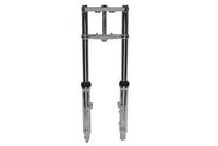 HARLEY Fork Assembly with Chrome Sliders 2 inch Over Stock Fits 1984-1999 FXST,