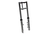 HARLEY Fork Assembly with Chrome Sliders 6 inch Over Stock Fits 1984-1999 FXST,