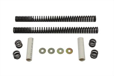 HARLEY Fork Spring Lowering Kit fits 1984-2001 FLHT,  1984-2001 FLT,  1984-2001 FLHR,  1984-2001 FLTR,  2006-2013 FLHT,  2006-2013 FLT,  2006-2013 FLHR,  2006-2013 FLTR,  1984-2013 FLST,  1984-2013 FXST,  1993-2005 FXDWG,