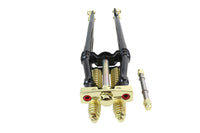 HARLEY 24 inch Spring Fork Kit Black with Brass Accents Fits 1941-1984 FL,   1936-1952 EL,   1970-19