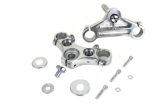 HARLEY FXD 39mm Triple Tree Set Polished Fits 1990-2005 FXD,