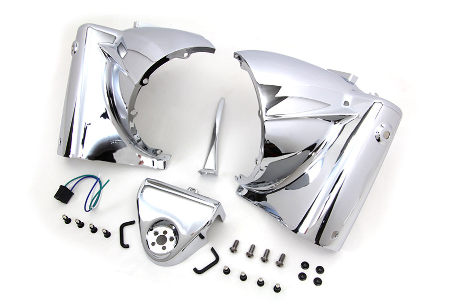 HARLEY Headlamp Cowl Assembly Chrome fits 1986-2013 FLT,