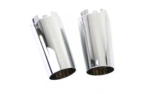 HARLEY Upper Fork Slider Cover Set Chrome Fits 2018-UP FLFB,   2018-UP FLFBS,