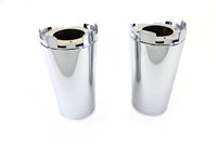 HARLEY Upper Fork Slider Cover Set Chrome Fits 2018-UP FLFB,   2018-UP FLFBS,
